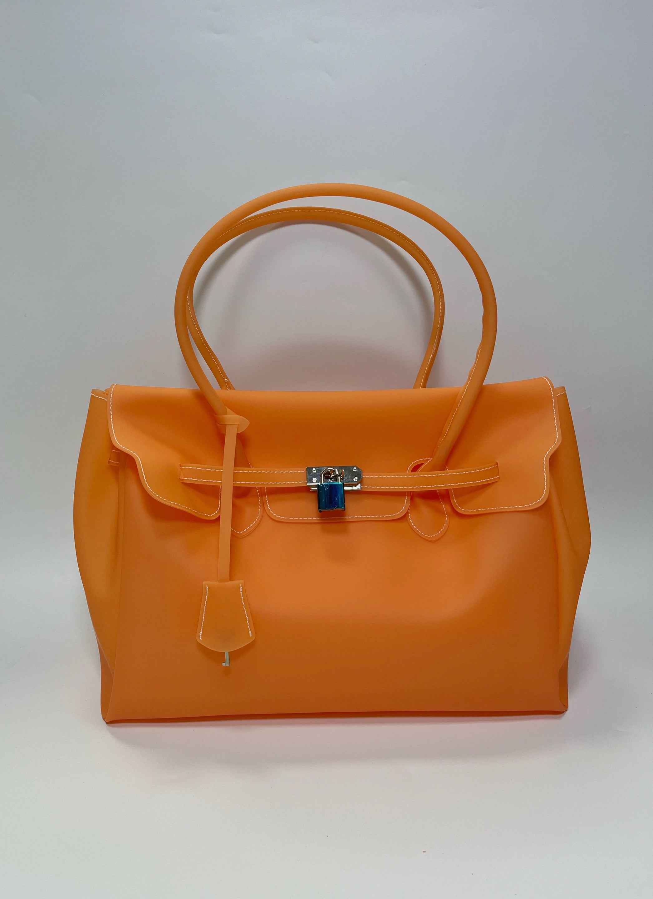Girly Jelly Tote Shoulder Bag
