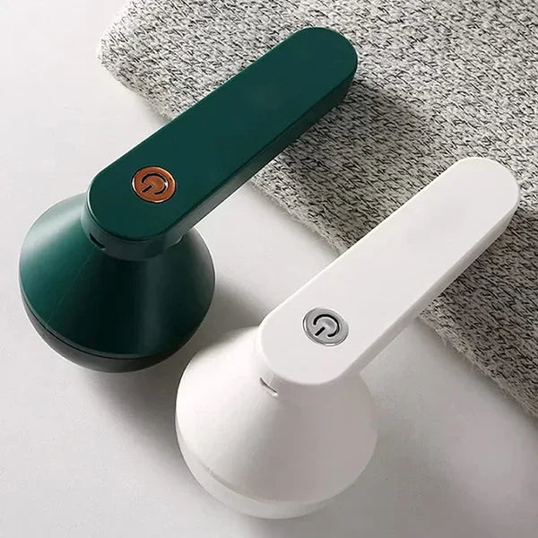 Rechargeable Fabric Shaver with 2 Replaceable Stainless Steel 6-Leaf Blades(1 Free Extra Included) | Lint Remover with 3-Speed Settings  - Efficient Sweater and Lint Shaver for Clothes, Removing Fuzz, Lint Balls, Pills, and Hairballs.Christmas Gift.