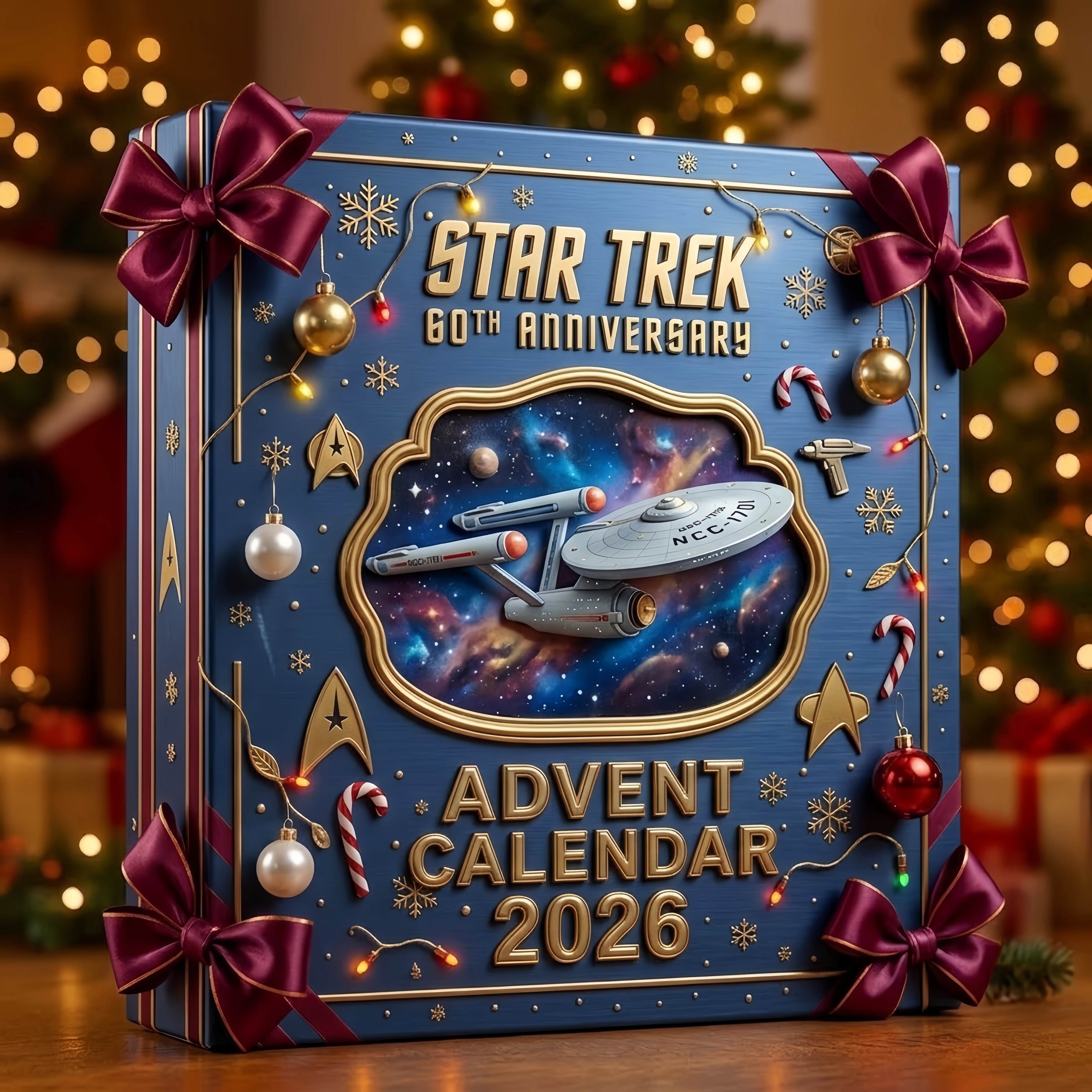 Space Exploration 60‑Year Commemorative 2026 Holiday Advent Calendar