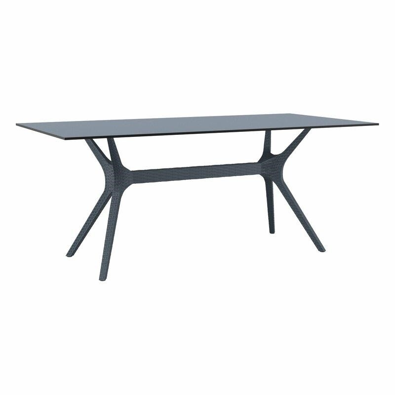 Vale Rectangular 8 - Person 71'' Long Dining Set