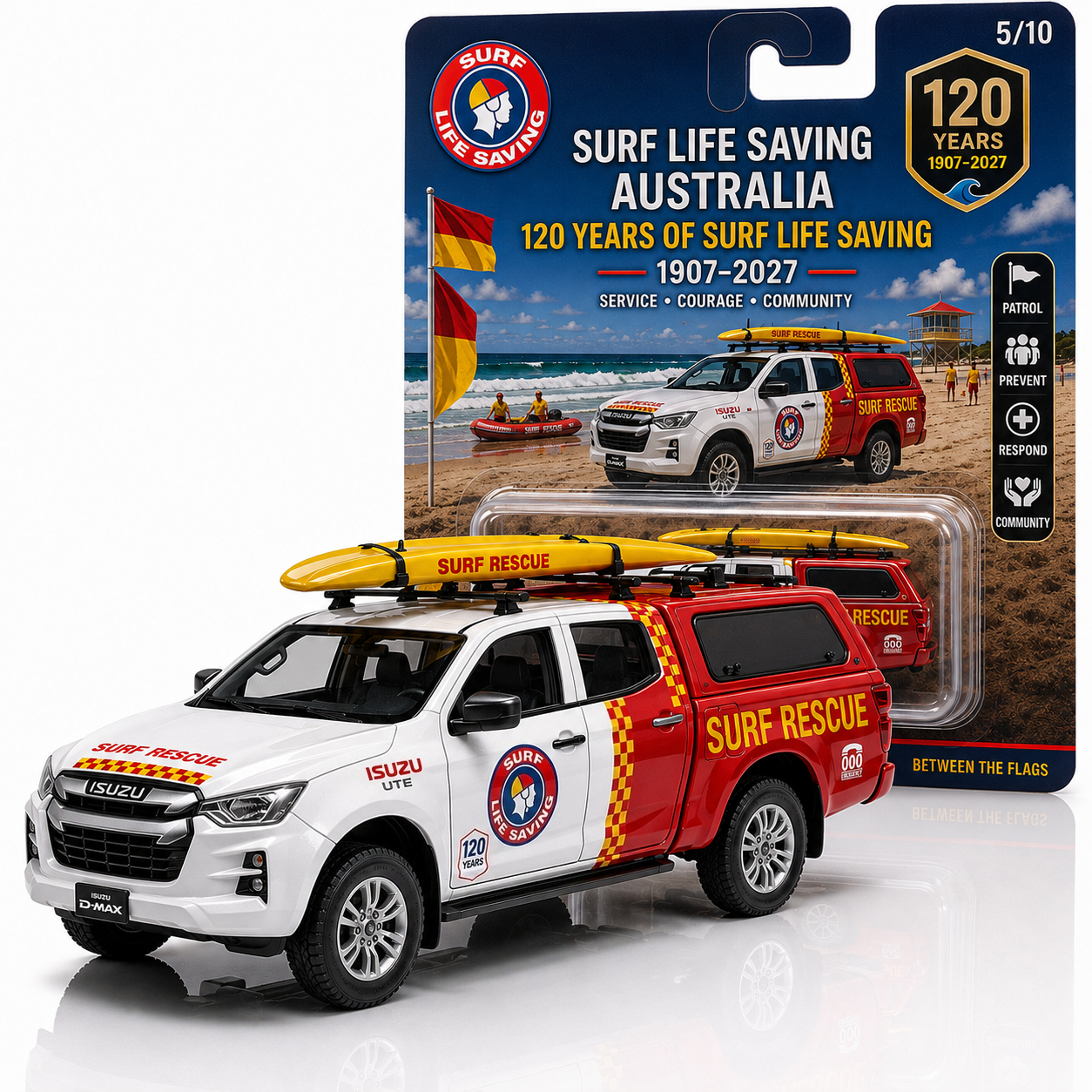 Surf Life Saving 120th Anniversary Rescue Vehicle Edition