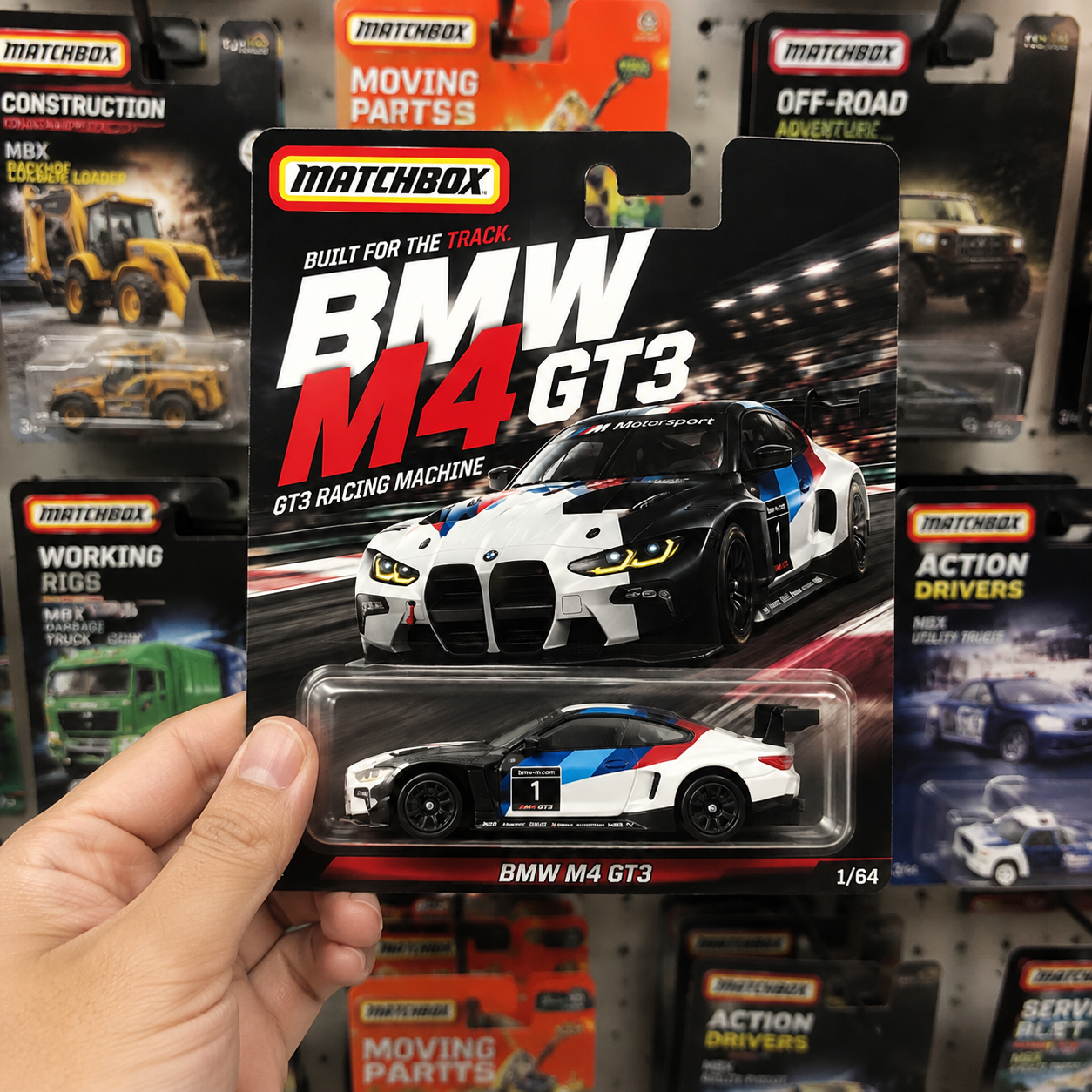 M4 GT3 Racing Die-Cast Model Car