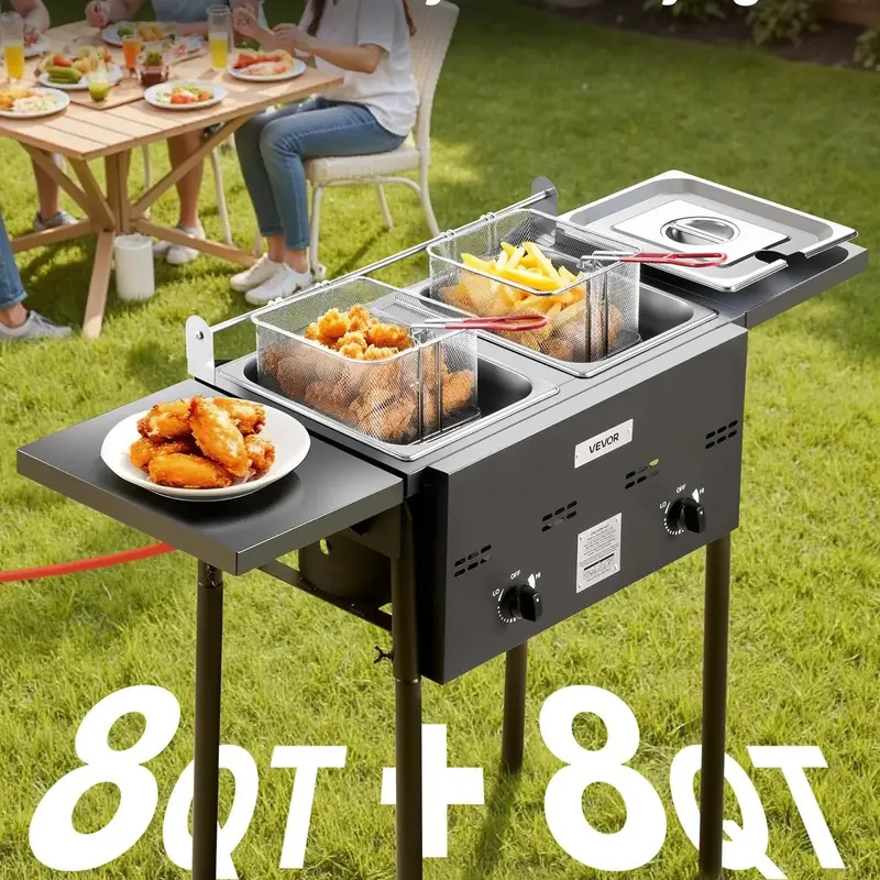 8QTx2 Outdoor  Deep Fryer