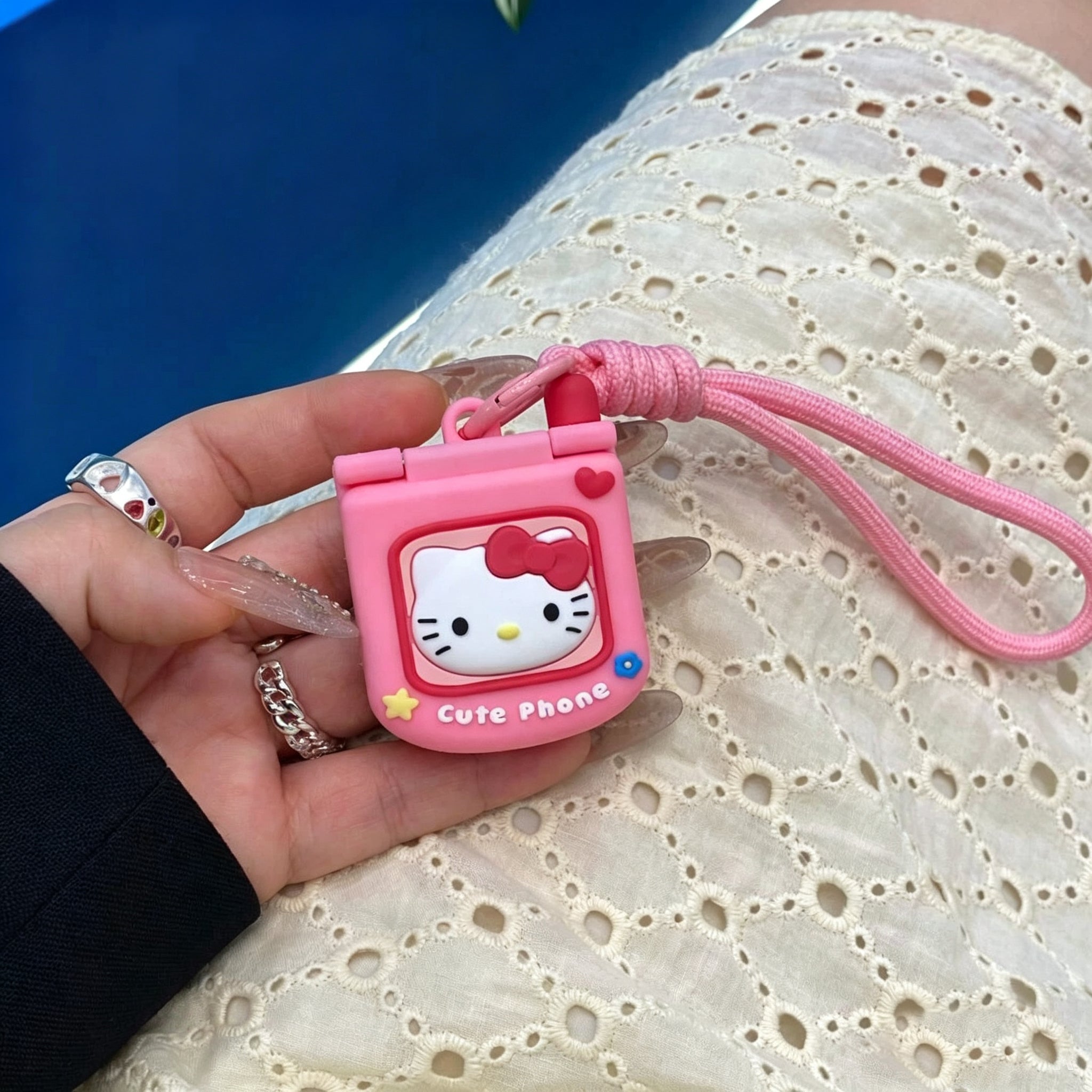 Hellokitty Shape Silicone Apple Watch Case