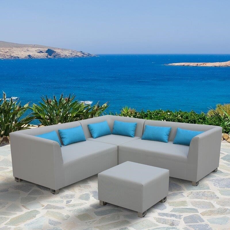Temperley 4 - Person Seating Group with Cushions