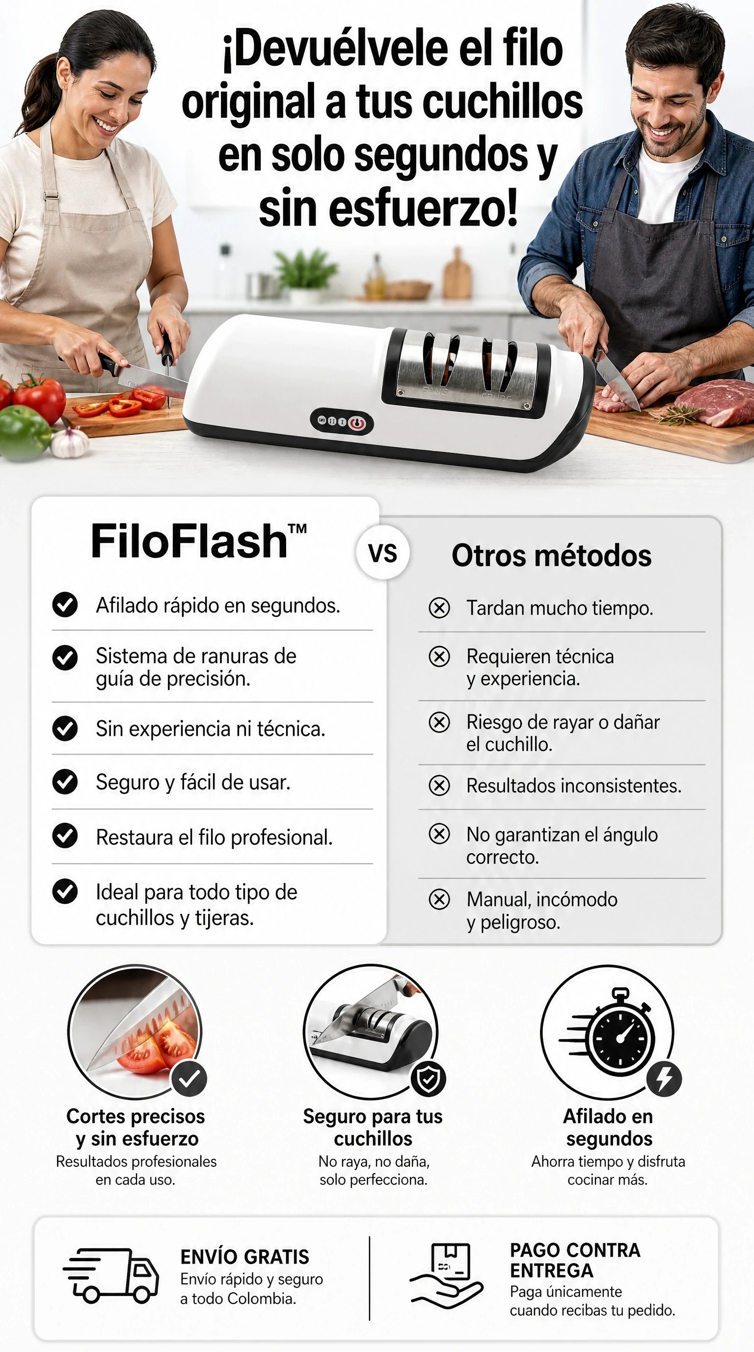 Quick Electric Knife Sharpener – Professional Sharpening Tool