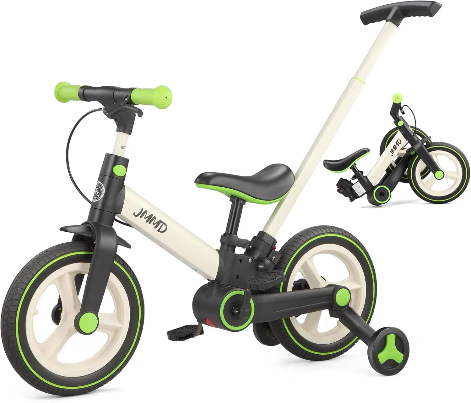 🏭 Factory Promotion – 6-in-1 Toddler Bike & Stroller with Training Wheels 🚲✨