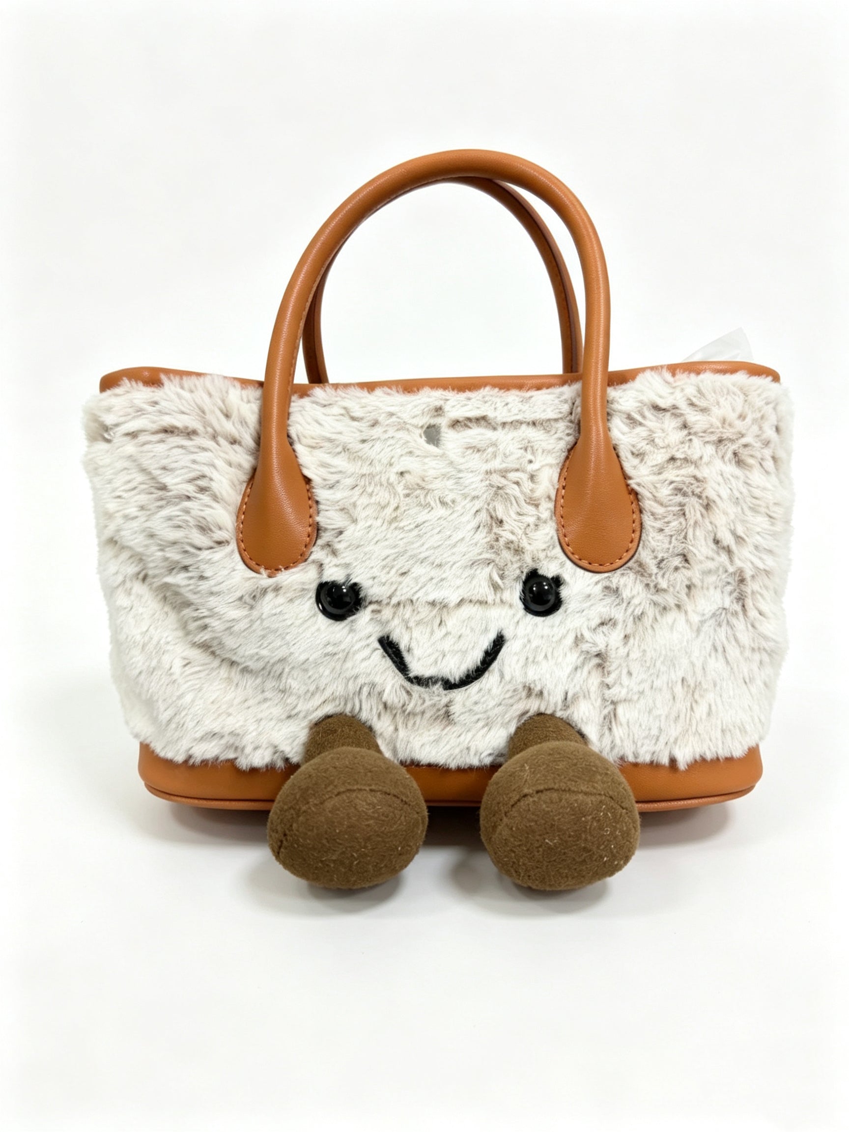 Girly Plush Fluffy Bag Handbags Tote Bag