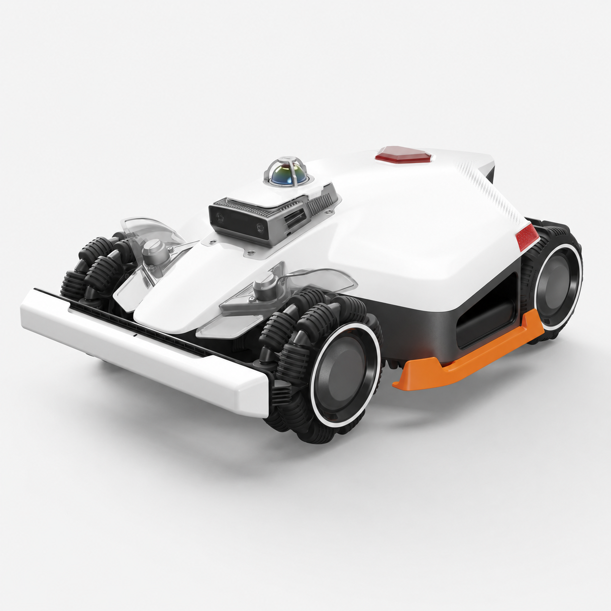 🔥 Smart All-Terrain Robotic Lawn Mower – RTK Precision Navigation, AWD Performance & Automatic Charging
