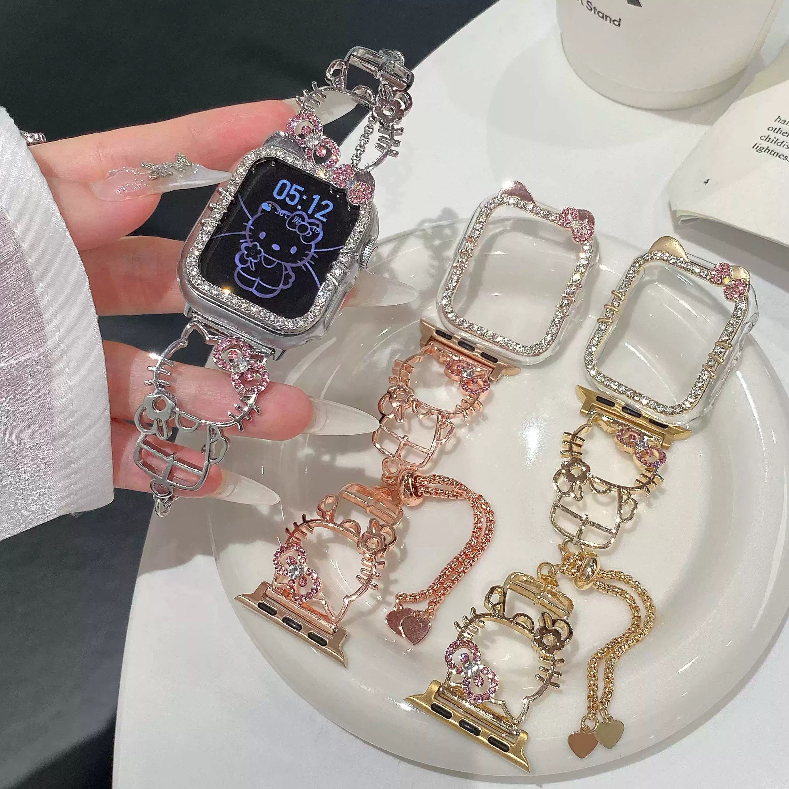 Hellokitty Shape Apple Watch Band Strap Bands Bracelet
