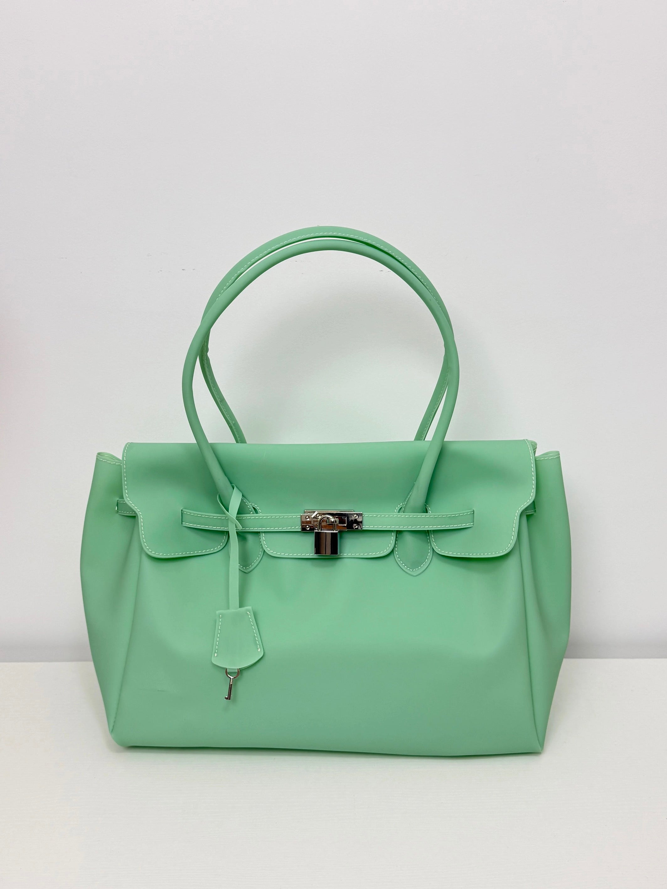 Girly Jelly Tote Shoulder Bag