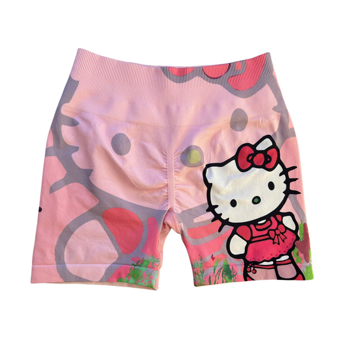Hellokitty Workout Shorts Gym Yoga Running Sport Fitness Shorts