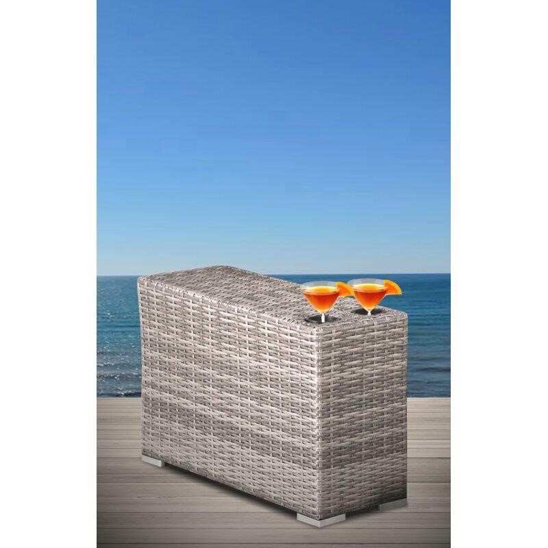 Lazaro Wicker/Rattan 6 - Person Seating Group with Sunbrella Cushions