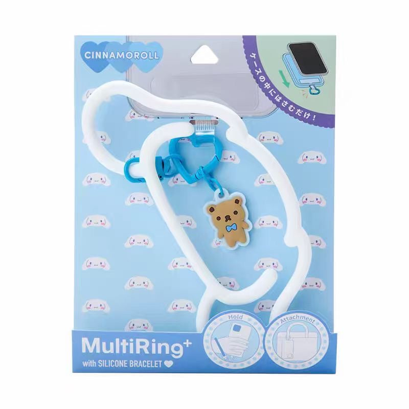 Sanrio Multi-ring Slicone Bracelet Phone Charm Wrist Strap