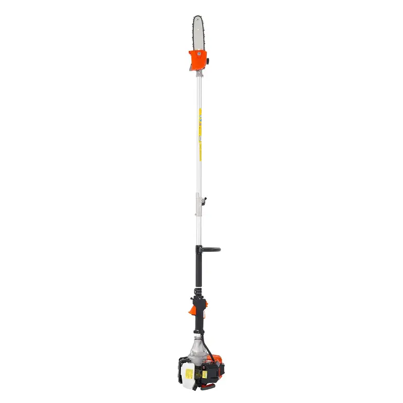 33CC Gas Pole Saw Chainsaw Kit - 8in Bar, 6.7-11.6ft Pole
