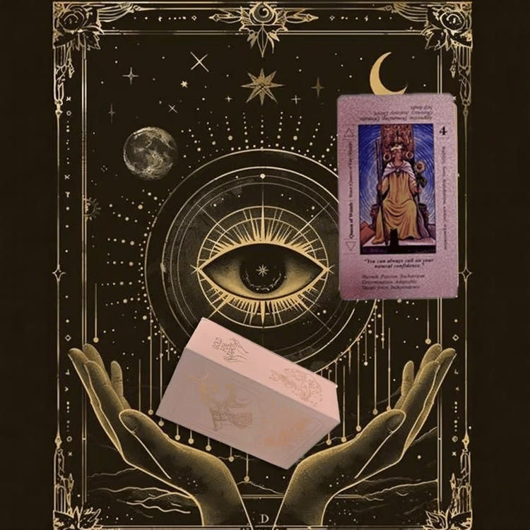 💵💵Rose Gold Tarot Cards with Guide Book