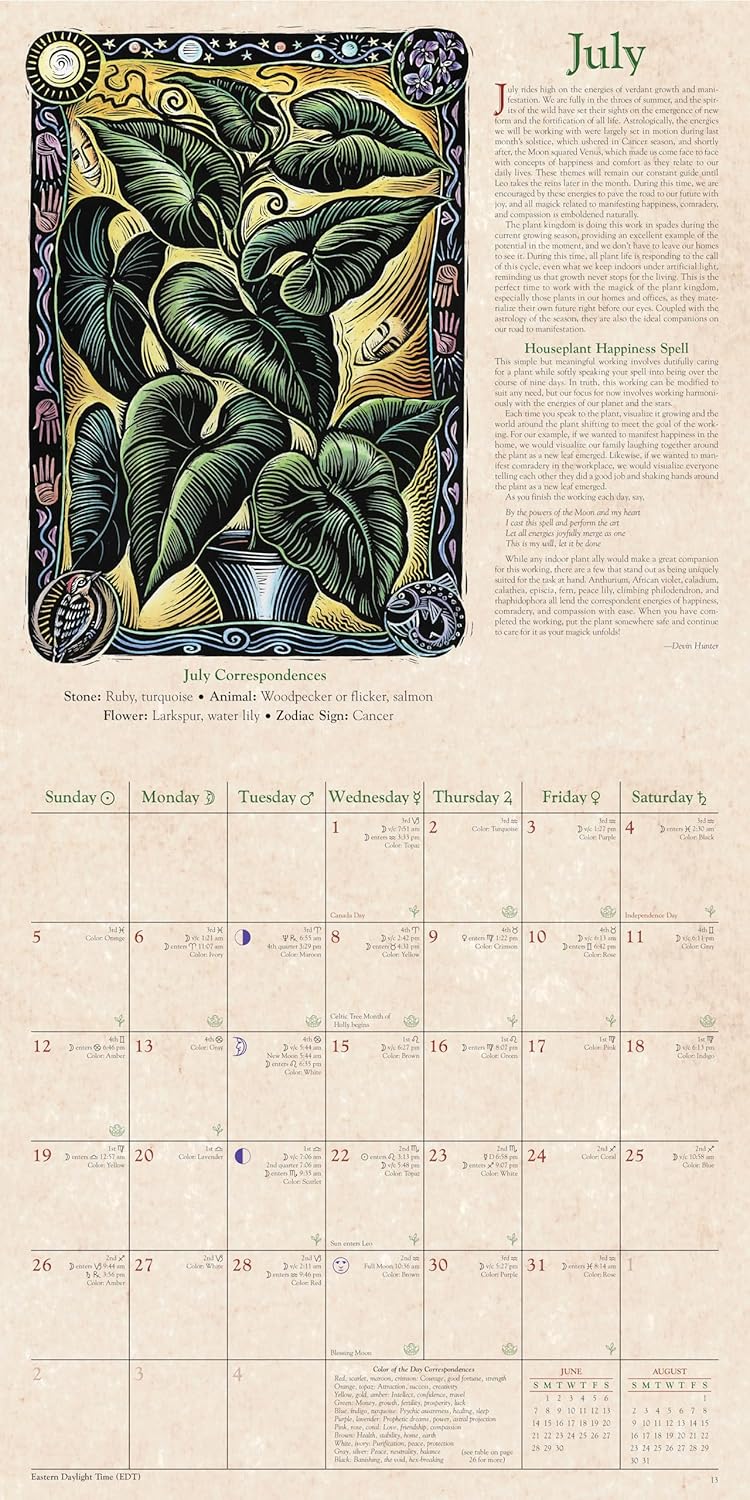 2026 Witches’ Calendar🔮