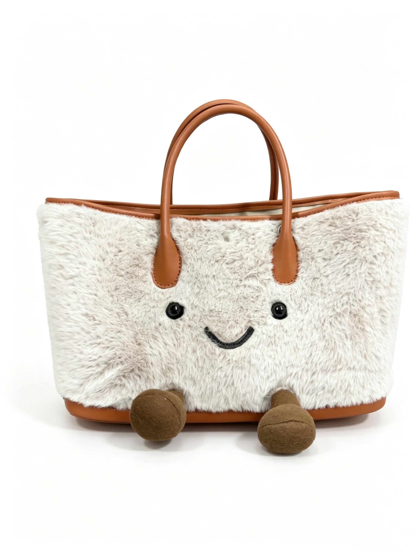 Girly Plush Fluffy Bag Handbags Tote Bag