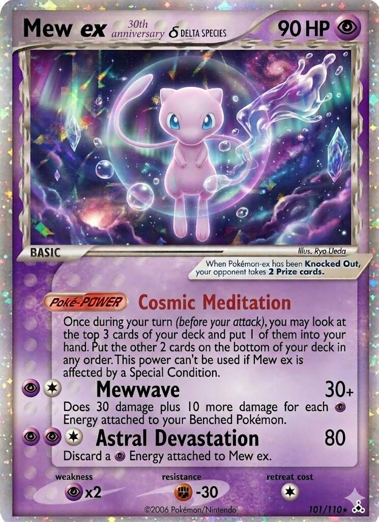 30th Anniversary TCG Cards