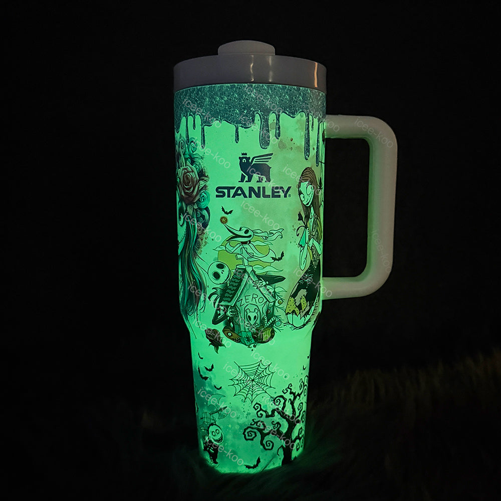 Eunice Sally x Jack Skellington 40oz Tumbler