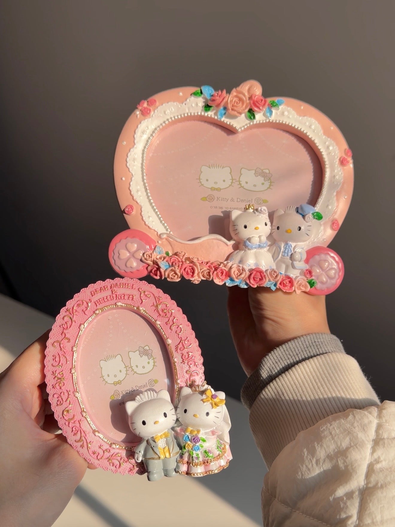 HelloKitty & Danie Photo Frame Ornaments Wedding Gifts
