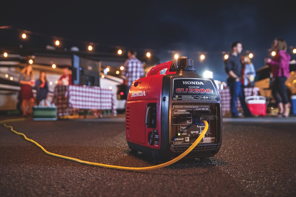2200-Watt Remote Stop/Recoil Start Bluetooth Super Quiet Gasoline Powered Inverter Generator with Advanced CO Shutdown