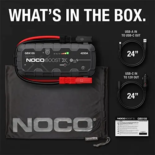4250A Jump Starter for 10.0L Gasoline and 8.0L Diesel Engines