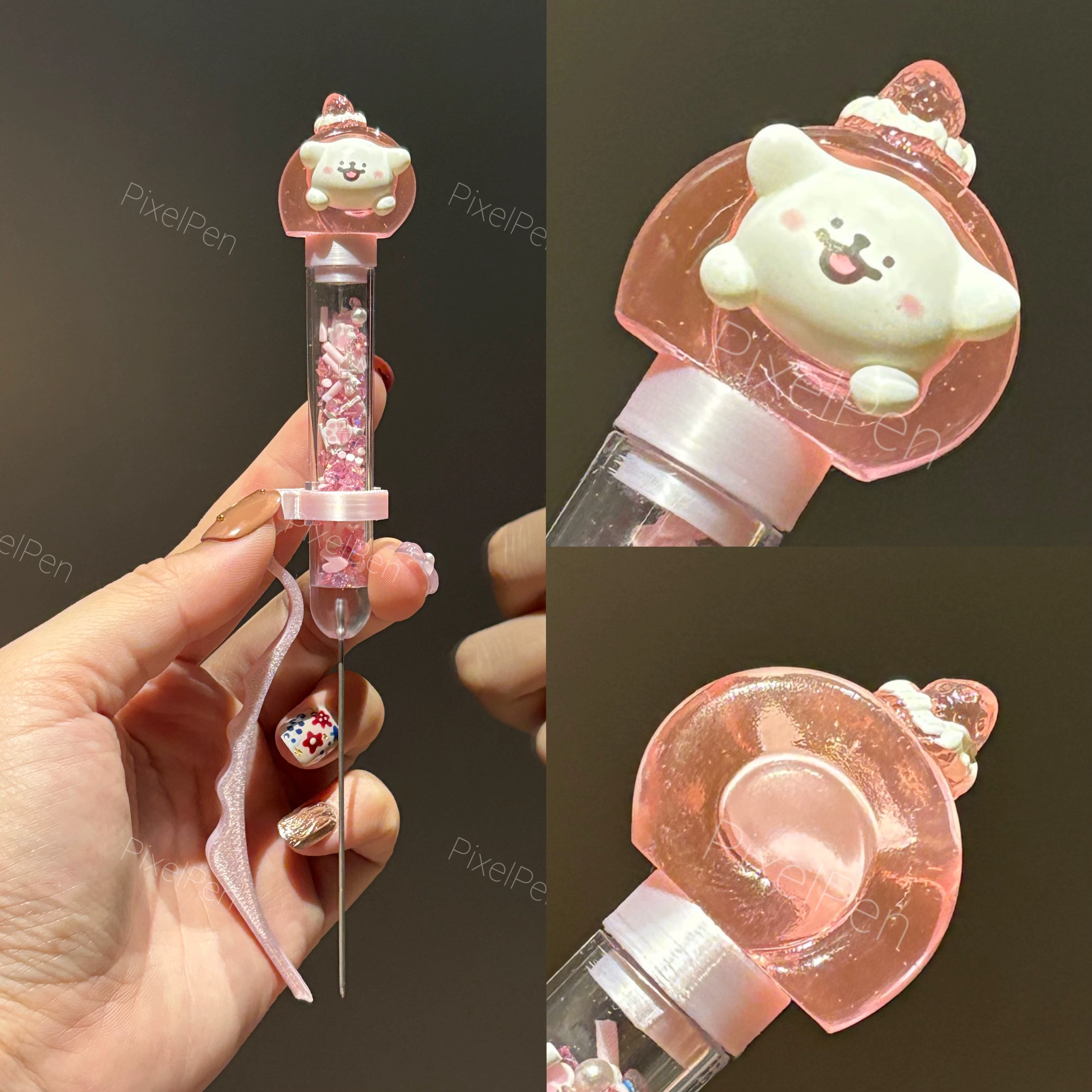 618 Sale | PixelPen Magnetic-Grip Bead Pen Tool for 2.6mm Mini Beads | Dessert Puppy