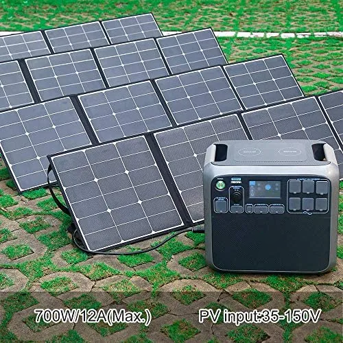 🔥Last Chance Sale🔥 Portable Power Station + 3pcs PV120 Solar Panel