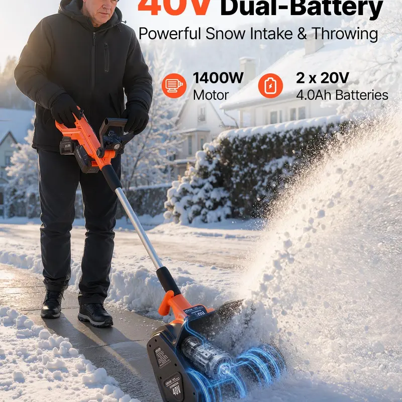 Electric Snow Shovel 40V 13.5