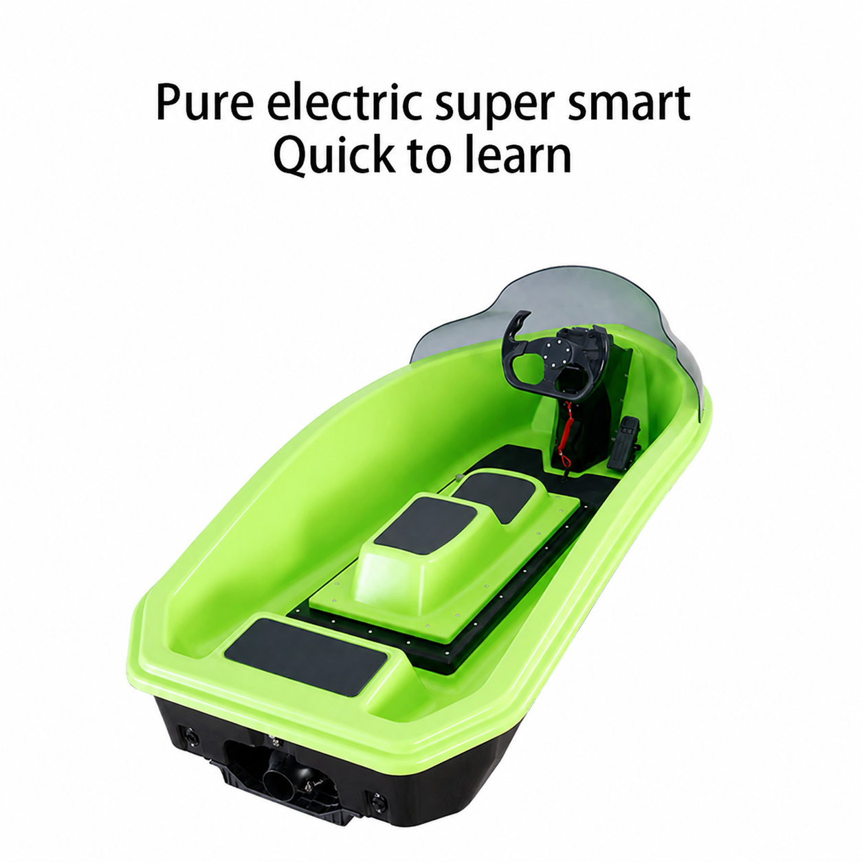 🔥 2026 Electric Mini Jet Boat – 16kW High-Speed Water Ride with Long-Range Battery