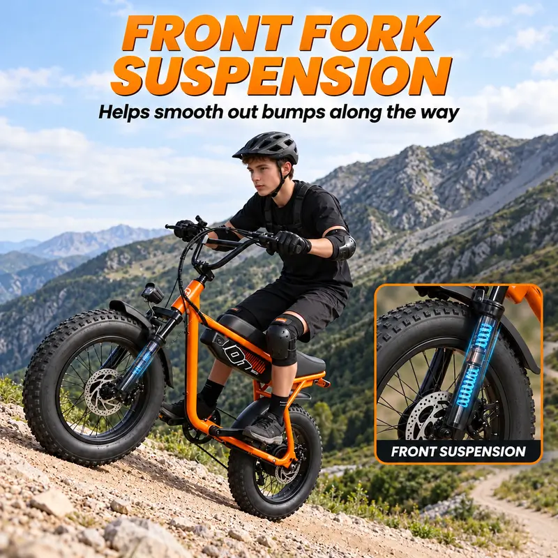 🔥Last Chance Sale🔥V101 1500W Fat Tire Electric Bike