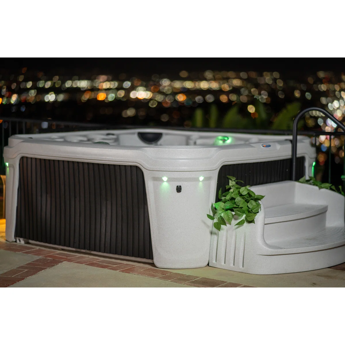 DayDream 3500 Ensemble 7-Person 35-Jet Plug & Play Hot Tub with Ozonator AR4-HU2-WTBE