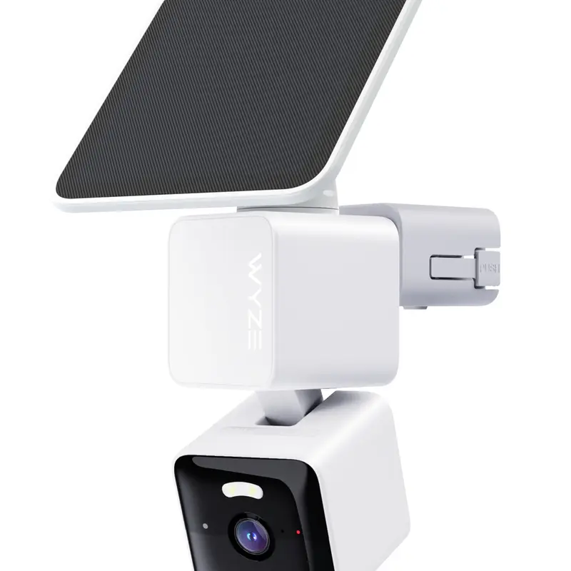 Battery Solar Powered 2K HD WDR Security Camera
