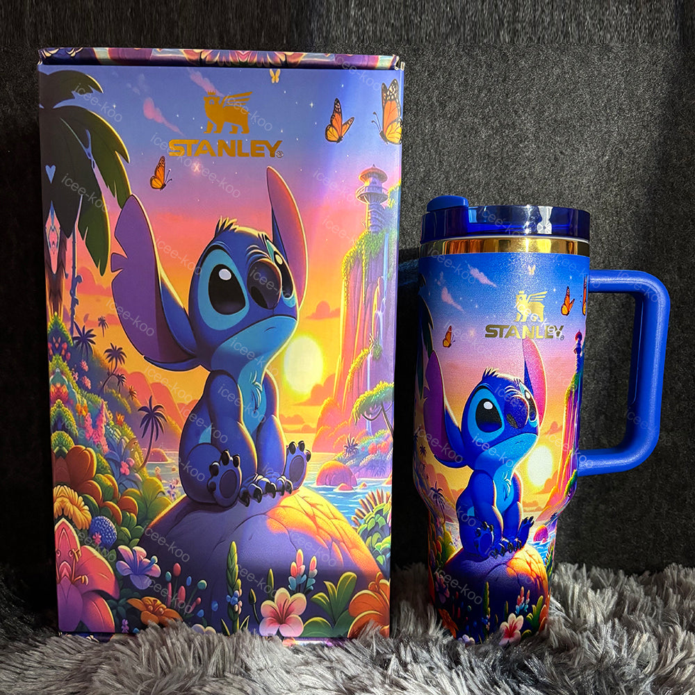 40oz Sunset Stitch Tumbler 🚢Free Shipping🚢
