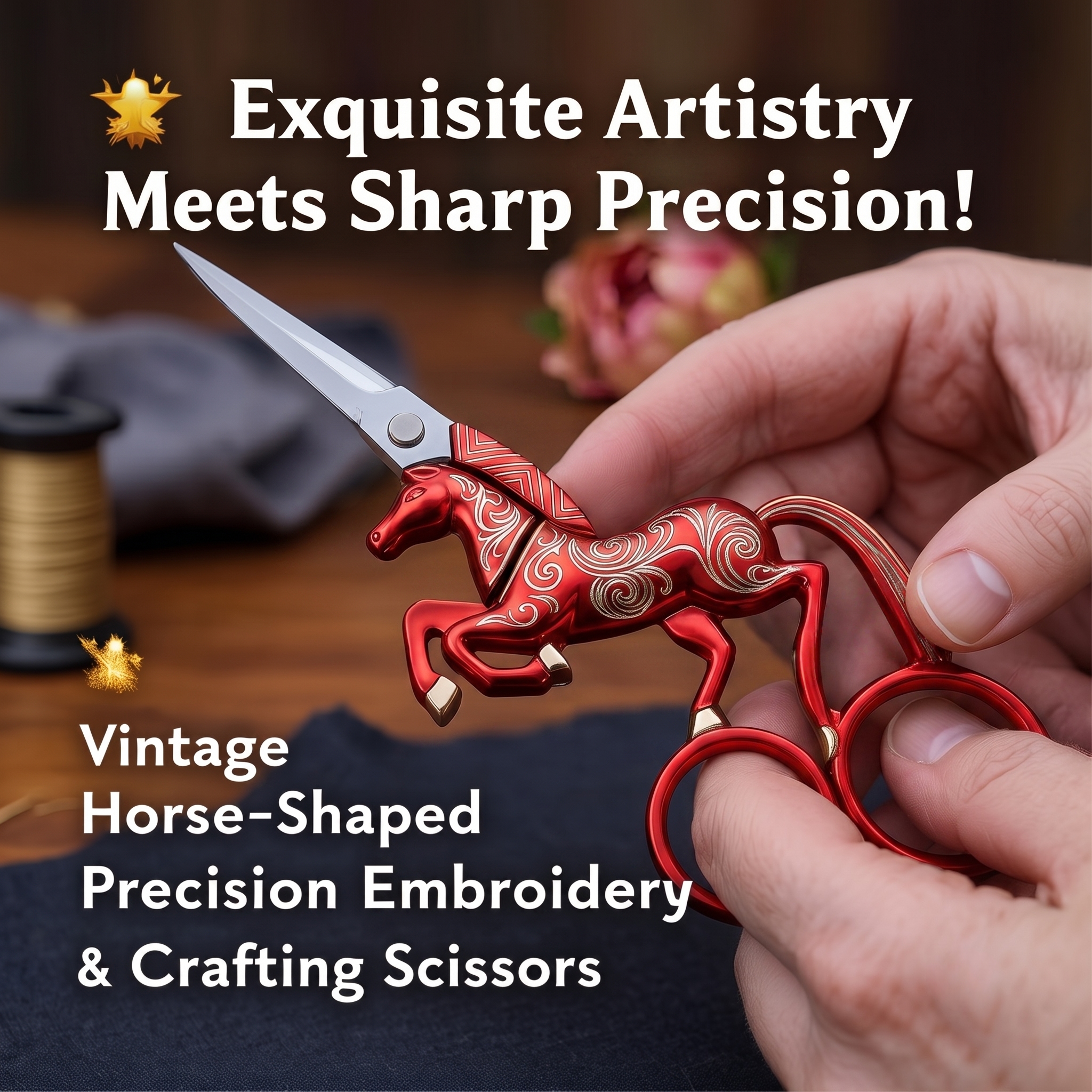 Vintage Embroidery & Craft Scissors
