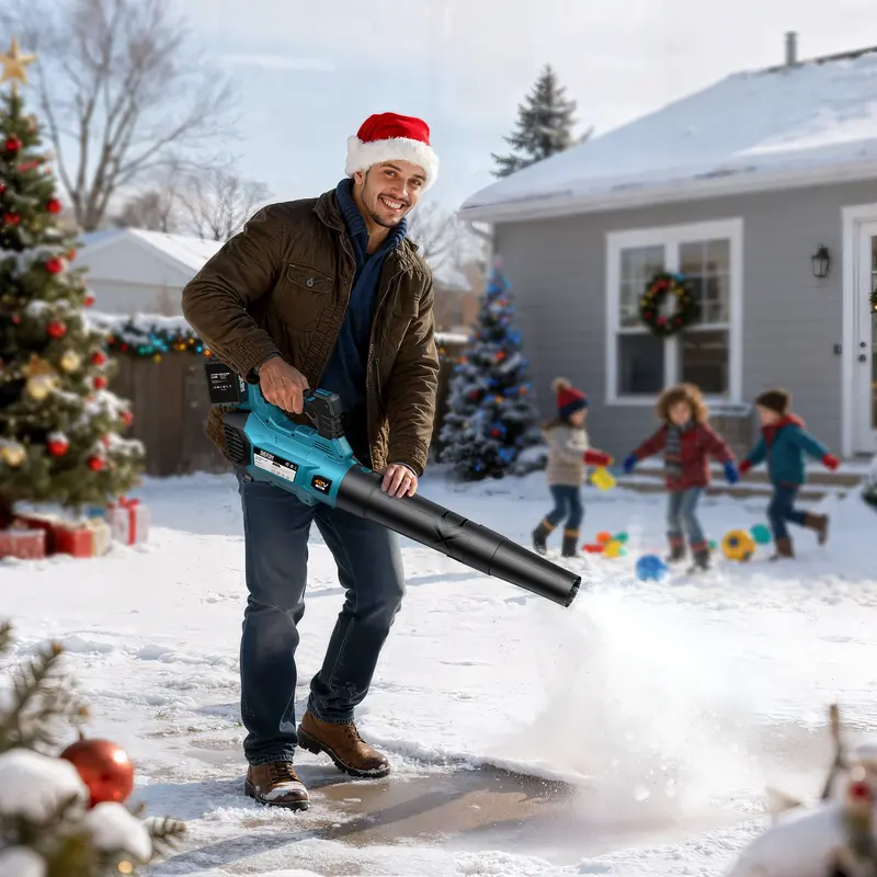 🔥Last Chance Sale🔥40V Cordless Electric Leaf & Snow Blower - Brushless Motor, 680 CFM/210 MPH