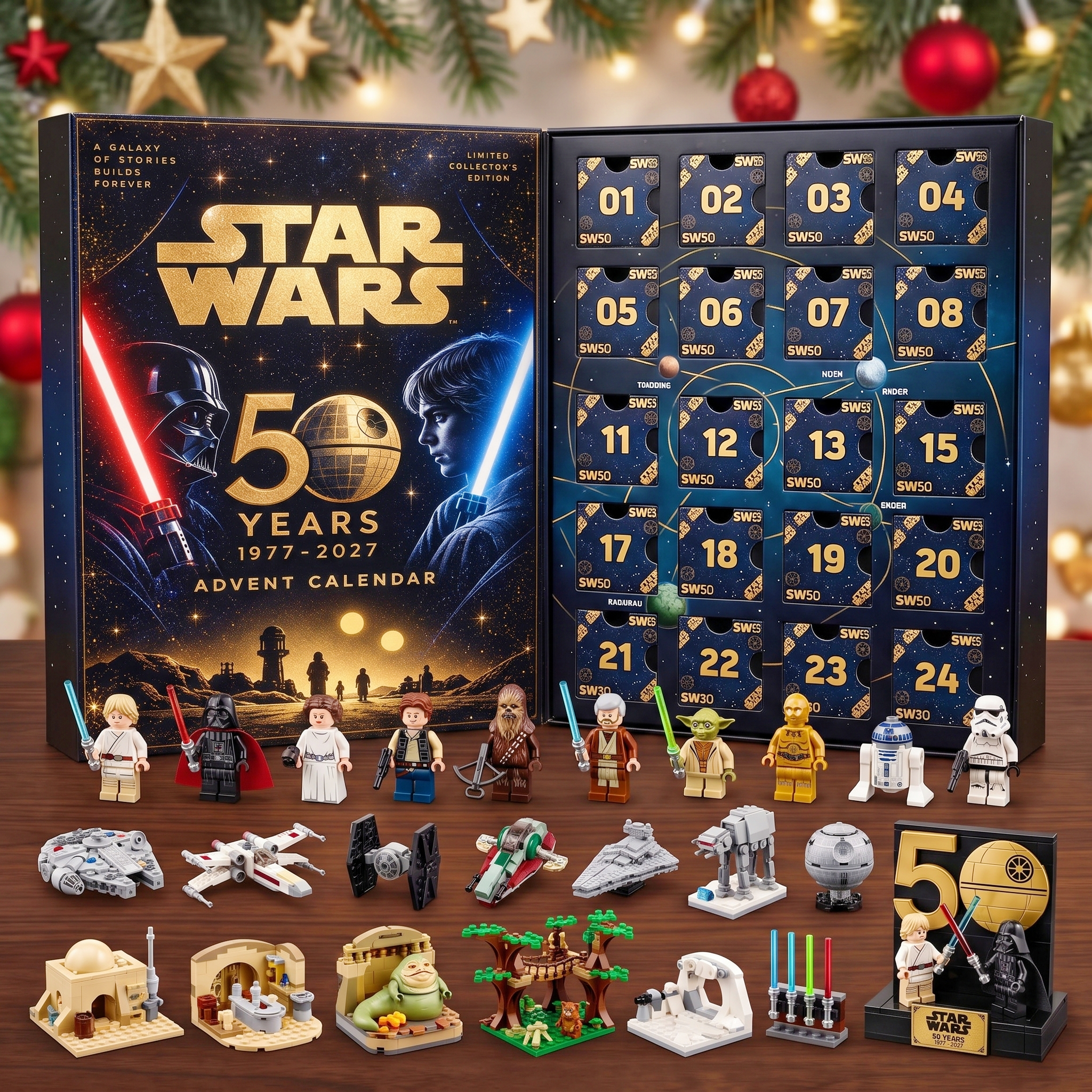 50TH Anniversary Building Blocks 2026 Advent Calendar