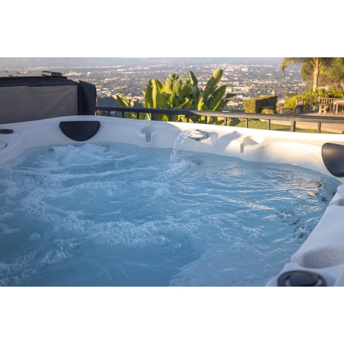 DayDream 3500 Ensemble 7-Person 35-Jet Plug & Play Hot Tub with Ozonator AR4-HU2-WTBE
