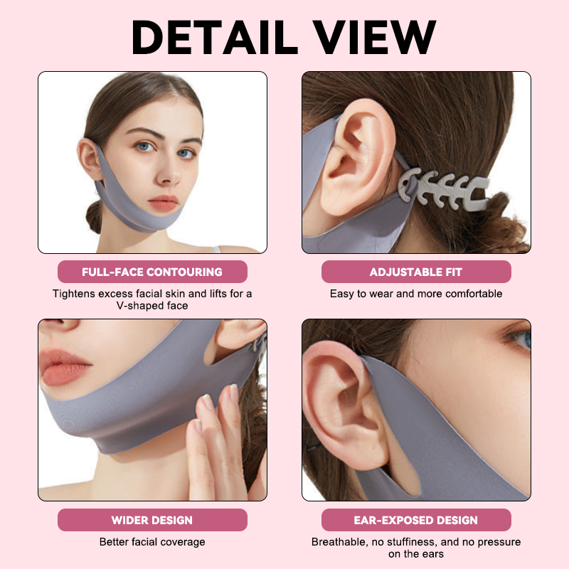 Ear-Hook Facial Contouring Mask