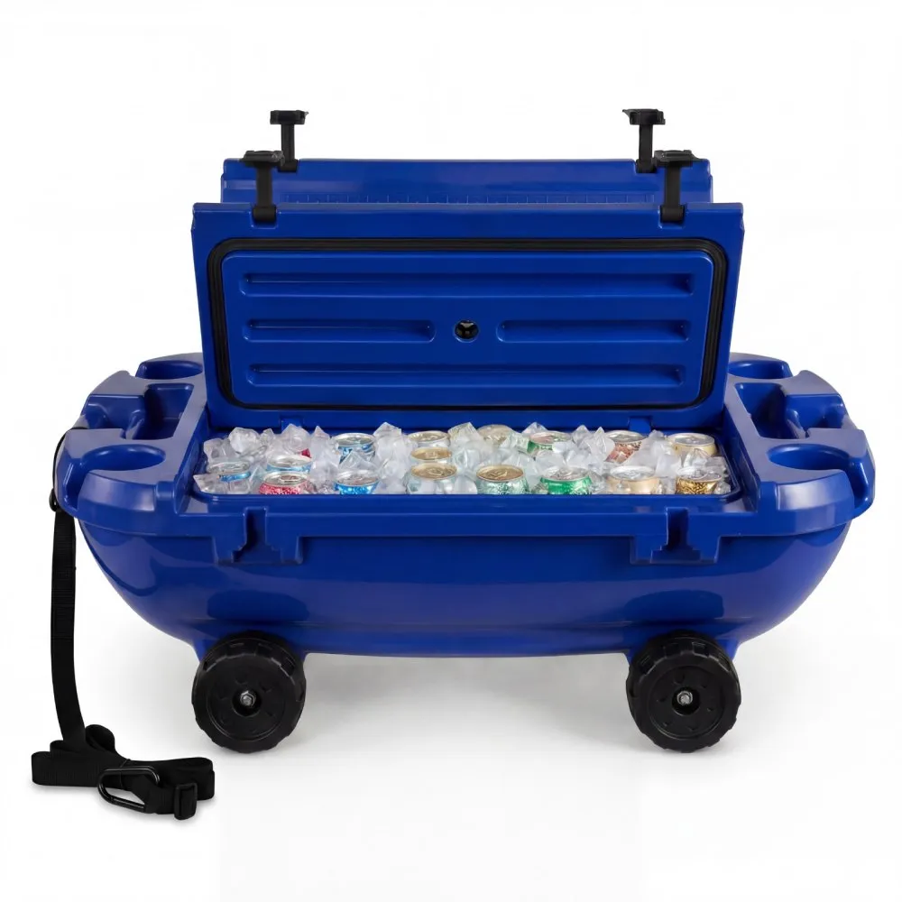 🔥 Summer Deal | 40QT Floating Cooler with Dry Storage & Tow Rope
