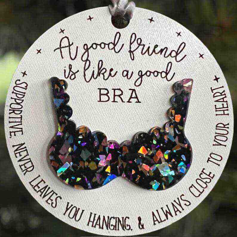 Best Friend Gift | Good Friend is Like a Bra