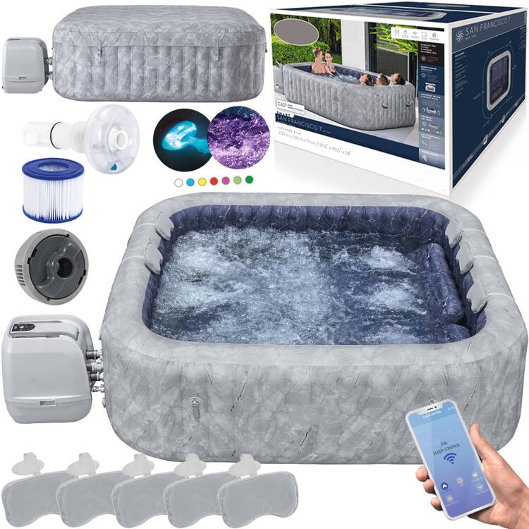 🔥Limited Availability🔥-Inflatable Hot Tubs  San Francisco HydroJet Pro™