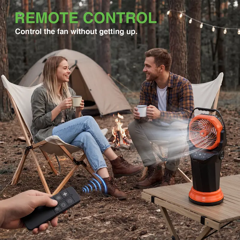 TaskStar Portable Camping Misting Fan Rechargeable 2L