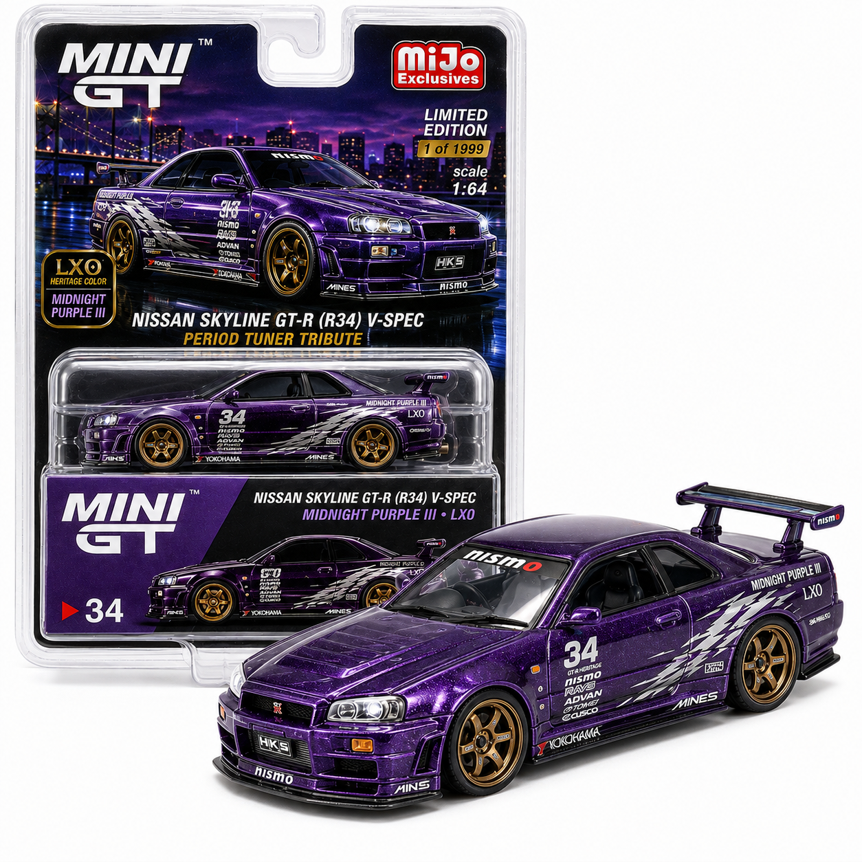 JDM Street Legend 1:64 Die-Cast Model
