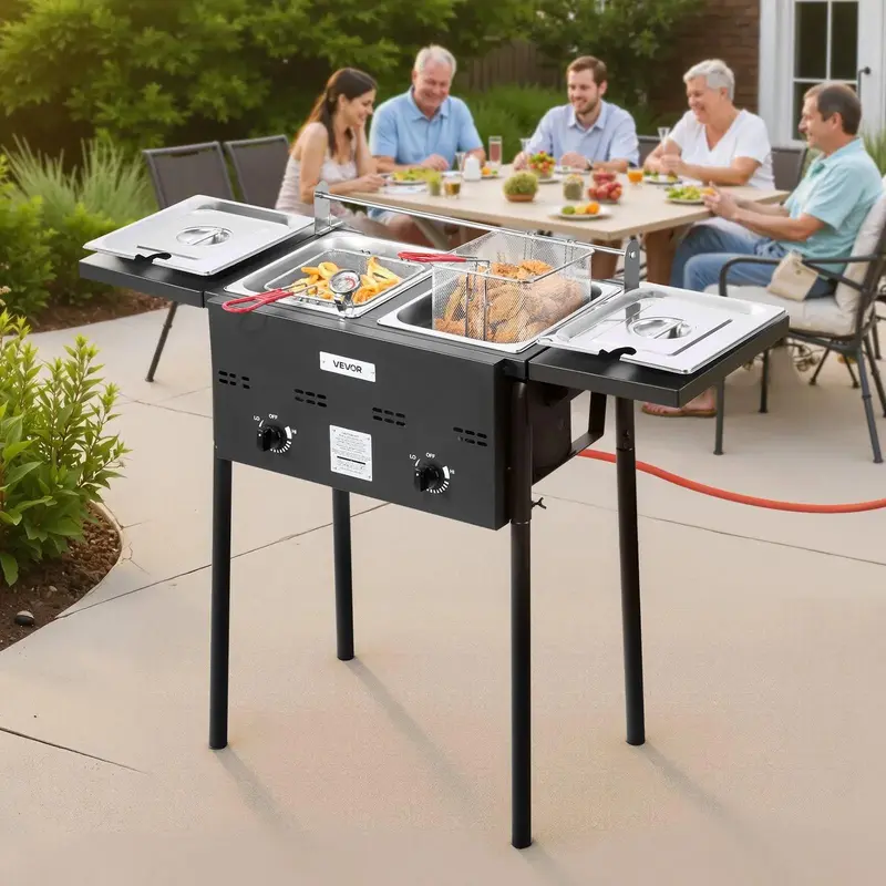 8QTx2 Outdoor  Deep Fryer