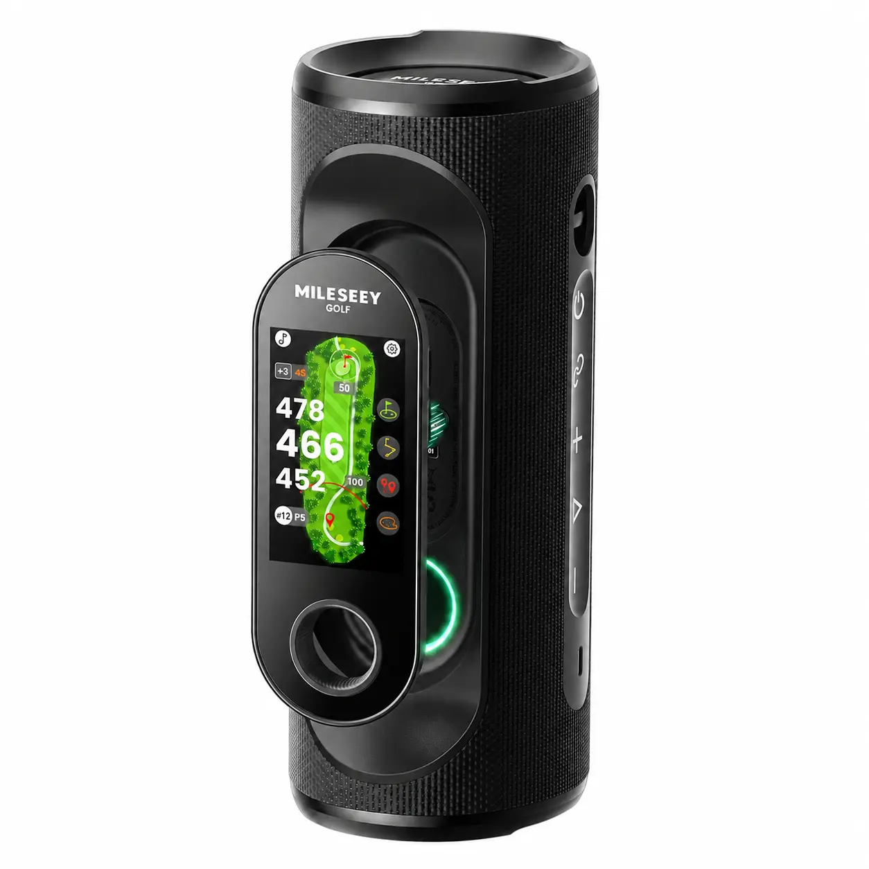 Golf GPS Rangefinder Speaker with Touchscreen