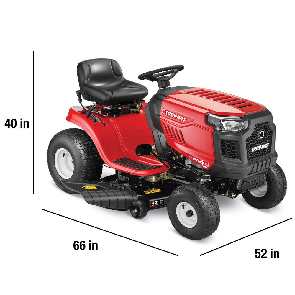 42 in. 547CC Engine Automatic Drive Gas Riding Lawn Mower