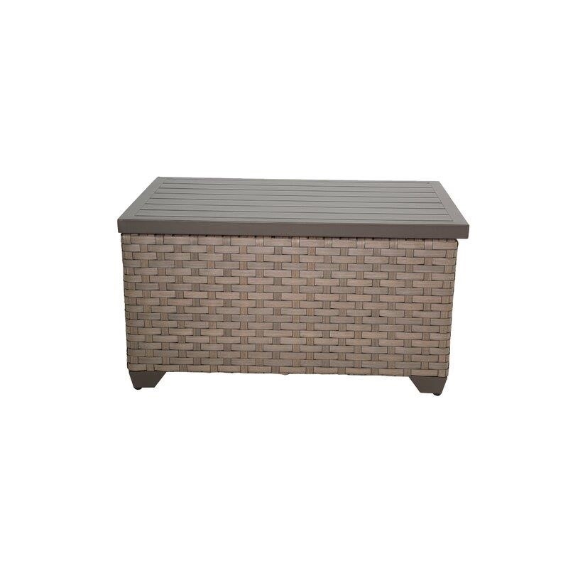Rochford Wicker/Rattan 7 - Person Seating Group with Cushions