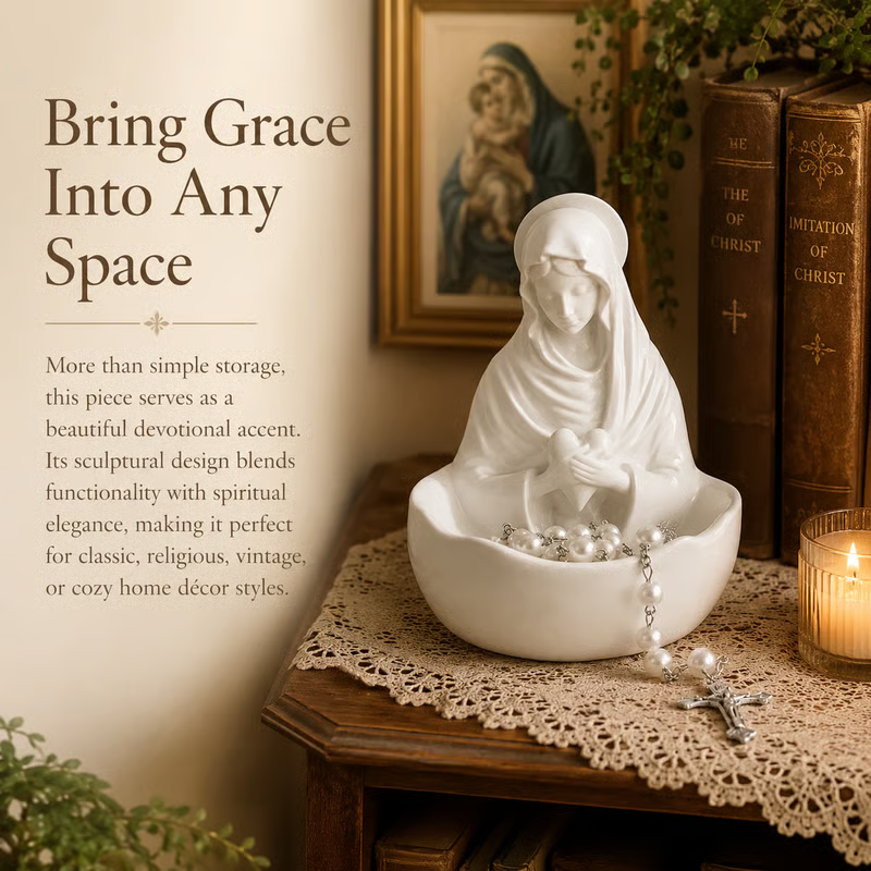 🔥Last Day 50% OFF - Handmade Virgin Mary Catch-All Bowl🙏